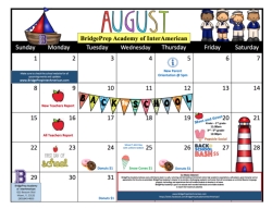 August Calendar